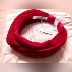 Jennifer Behr Twist Headband in Velvet